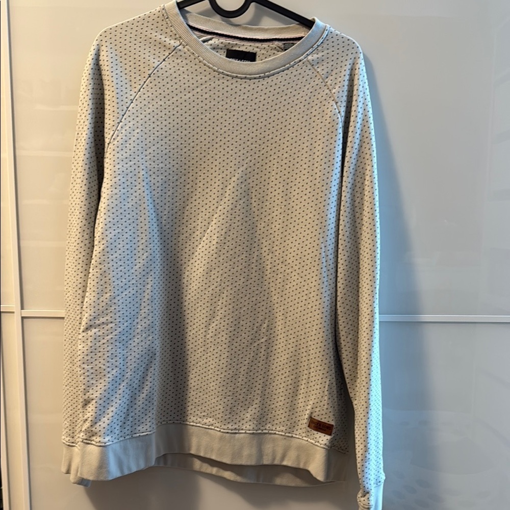 Only & Sons Men's Cream Print Sweater